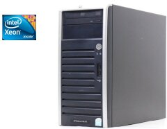 Робоча станція HP ProLiant ML110 G5 Tower / Intel Xeon X3330 (4 ядра по 2.66 GHz) / 4 GB DDR2 / 160 GB HDD / Intel GMA X4500 / DVD-ROM