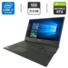 Ігровий ноутбук Lenovo Legion Y540-15IRH / 15.6" (1920x1080) IPS / Intel Core i7-9750H (6 (12) ядер по 2.6 - 4.5 GHz) / 16 GB DDR4 / 512 GB SSD / nVidia GeForce RTX 2060, 6 GB GDDR6, 192-bit / WebCam