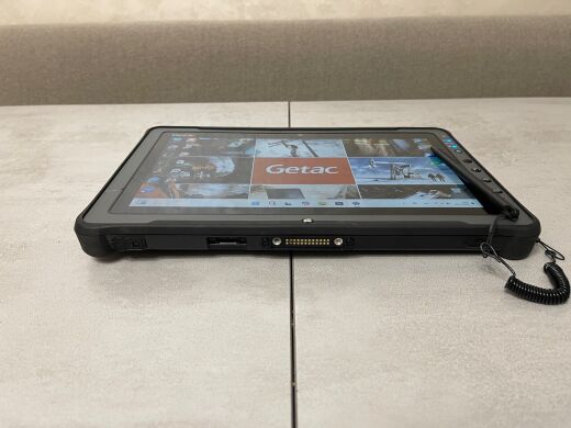 Защищенный планшет Getac F110 G4 / 11.6" (1920x1080) IPS Touch / Intel Core i5-7200U (2 (4) ядра по 2.5 - 3.1 GHz) / 8 GB DDR4 / 512 GB SSD / Intel HD Graphics 620 / WebCam / Стилус / Два АКБ