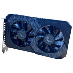 Дискретная видеокарта Asus TUF GeForce GTX 1660 Ti Gaming EVO TOP, 6 GB GDDR6, 192-bit / 1x DVI, 2x HDMI, 1x DisplayPort / (TUF-GTX1660TI-T6G-EVO-GAMING)