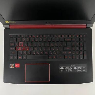 Игровой ноутбук Acer Nitro 5 AN515-42 / 15.6" (1920x1080) IPS / AMD Ryzen 5-2500U (4 (8) ядра по 2.0 - 3.6 GHz) / 16 GB DDR4 / 512 GB SSD / AMD Radeon RX 560, 4 GB GDDR5, 128-bit / WebCam / HDMI