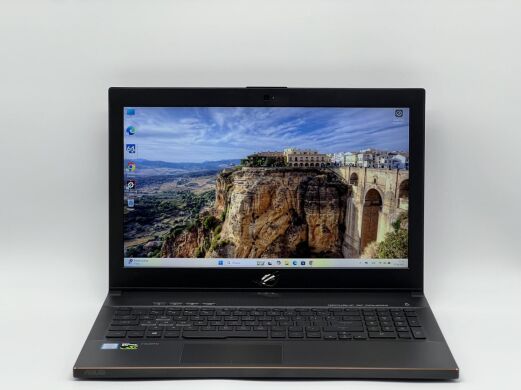 Игровой ноутбук Asus ROG Zephyrus M15 GM501GS / 15.6" (1920x1080) IPS / Intel Core i7-8750H (6 (12) ядер по 2.2 - 4.1 GHz) / 16 GB DDR4 / 1200 GB SSD / nVidia GeForce GTX 1070, 8 GB GDDR5, 256-bit / WebCam Игровой ноутбук Asus ROG Zephyrus M15 GM501GS / 15.6" (1920x1080) IPS / Intel Core i7-8750H (6 (12) ядер по 2.2 - 4.1 GHz) / 16 GB DDR4 / 1200 GB SSD / nVidia GeForce GTX 1070, 8 GB GDDR5, 256-bit / WebCam