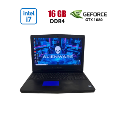 Игровой ноутбук Dell Alienware 17 R4 / 17.3" (1920x1080) IPS / Intel Core i7-7820HK (4 (8) ядра по 2.9 - 3.9 GHz) / 16 GB DDR4 / 128 GB SSD + 1000 GB HDD / nVidia GeForce GTX 1080, 8 GB GDDR5X, 256-bit / WebCam