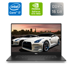 Ігровий ноутбук Dell XPS 15 7590 / 15.6" (3840x2160) IPS / Intel Core i7-9750H (6 (12) ядер по 2.6 - 4.5 GHz) / 16 GB DDR4 / 1000 GB SSD / nVidia GeForce GTX 1650, 4 GB GDDR6, 128-bit / HDMI
