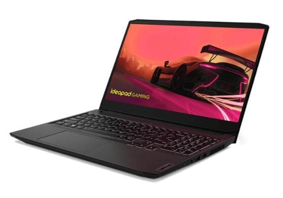 Игровой ноутбук Lenovo IdeaPad Gaming 3 15ACH6 / 15.6" (1920x1080) IPS / AMD Ryzen 5 5600H (6 (12) ядер по 3.3 - 4.2 GHz) / 16 GB DDR4 / 512 GB SSD / nVidia GeForce RTX 3060, 6 GB GDDR6, 192-bit / WebCam