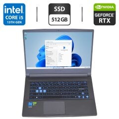 Ігровий ноутбук MSI Thin 15 B13UC / 15.6" (1920x1080) IPS / Intel Core i5-13420H (8 (16) ядер по 3.4 - 4.6 GHz) / 16 GB DDR4 / 512 GB SSD / nVidia GeForce RTX 3050, 4 GB GDDR6, 128-bit / WebCam