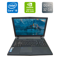 Игровой ноутбук Sager Clevo P750TM1 / 15.6" (1920x1080) IPS / Intel Core i9-9900K (8 (16) ядер по 3.6 - 5.0 GHz) / 32 GB DDR4 / 1000 GB SSD / nVidia GeForce RTX 2060, 6 GB GDDR6, 192-bit / WebCam / Windows 11