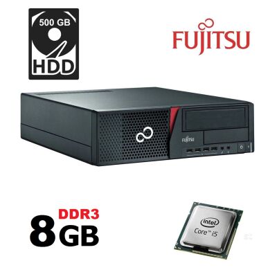 Комп'ютер Fujitsu Esprimo E700 E90+ SFF / Intel Core i5-2400 (4 ядра по 3.1 - 3.4 GHz) / 8 GB DDR3 / 500 GB HDD / Intel HD Graphics 2000 