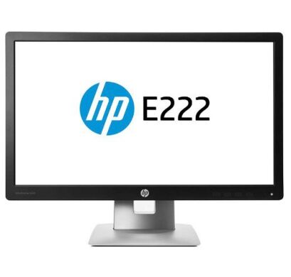 Монитор HP EliteDisplay E222 / 21.5" (1920x1080) IPS / 1x HDMI, 1x DP, 1x VGA, 2x USB 2.0