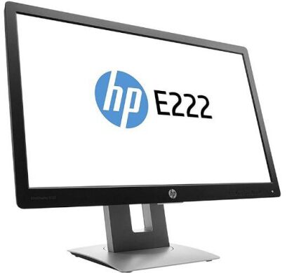 Монитор HP EliteDisplay E222 / 21.5" (1920x1080) IPS / 1x HDMI, 1x DP, 1x VGA, 2x USB 2.0