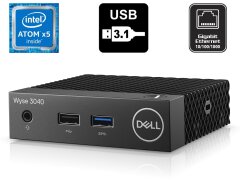Неттоп Dell Wyse 3040 USFF / Intel Atom x5-Z8350 (4 ядра по 1.44 - 1.92 GHz) / 2 GB DDR3 / 8 GB eMMC / Intel HD Graphics / USB 3.1 / DisplayPort + Блок живлення