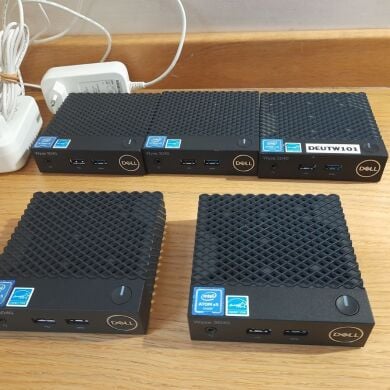 Неттоп Dell Wyse 3040 USFF / Intel Atom x5-Z8350 (4 ядра по 1.44 - 1.92 GHz) / 2 GB DDR3 / 8 GB eMMC / Intel HD Graphics / USB 3.1 / DisplayPort + Блок живлення