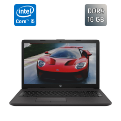 Ноутбук Б-класс HP 250 G7 / 15.6" (1920x1080) IPS / Intel Core i5-8265U (4 (8) ядра по 1.6 - 3.9 GHz) / 16 GB DDR4 / 256 GB SSD / Intel UHD Graphics / HDMI / WebCam
