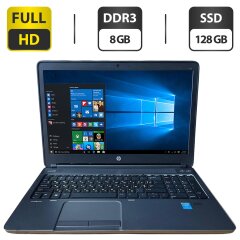 Ноутбук Б-класс HP ProBook 650 G1 / 15.6" (1920x1080) TN / Intel Core i5-4210M (2 (4) ядра по 2.6 - 3.2 GHz) / 8 GB DDR3 / 128 GB SSD / Intel HD Graphics 4600 / WebCam / DVD-ROM