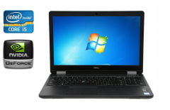 Ноутбук Dell Latitude 5580 / 15.6" (1920x1080) IPS / Intel Core i5-7440HQ (4 ядра по 2.8 - 3.8 GHz) / 16 GB DDR4 / 512 GB SSD / nVidia GeForce 940MX, 2 GB GDDR5, 64-bit / WebCam / Fingerprint