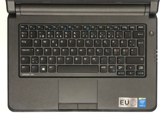 Ноутбук Б-класс Dell Latitude 3350 / 13.3" (1366x768) TN / Intel Core i3-5005U (2 (4) ядра по 2.0 GHz) / 4 GB DDR3 / 500 GB HDD / Intel HD Graphics 5500 / WebCam / Win 10 Home
