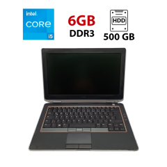 Ноутбук Dell Latitude E6320 / 13.3" (1366x768) TN / Intel Core i5-2520M (2 (4) ядра по 2.5 - 3.2 GHz) / 6 GB DDR3 / 500 GB HDD / Intel HD Graphics 3000 / WebCam