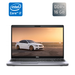 Ноутбук Dell Precision 3551 / 15.6" (1920x1080) IPS / Intel Core i7-10850H (6 (12) ядер по 2.7 - 5.1 GHz) / 16 GB DDR4 / 512 GB SSD / Intel UHD Graphics / WebCam / Windows 10