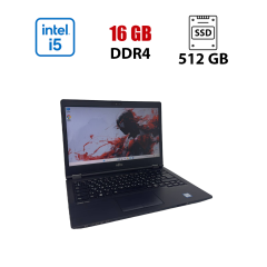 Ноутбук Fujitsu-Siemens LifeBook U759 / 14" (1366x768) TN / Intel Core i5-8365U (4 (8) ядра по 1.6 - 4.1 GHz) / 16 GB DDR4 / 512 GB SSD / Intel UHD Graphics 620 / WebCam