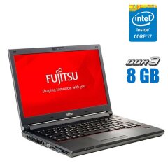 Ноутбук Fujitsu Lifebook E544 / 14" (1600х900) TN / Intel Core i7-4712MQ (4 (8) ядра по 2.3 - 3.3 GHz) / 8 GB DDR3 / 256 GB SSD / Intel HD Graphics 4600 / DVD-ROM / WebCam 