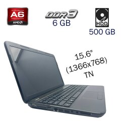 Ноутбук HP Pavilion g6-2128sr / 15.6" (1366x768) TN / AMD A6-4400M (2 ядра по 2.7 - 3.2 GHz) / 6 GB DDR3 / 500 GB HDD / AMD Radeon HD 7520G / WebCam