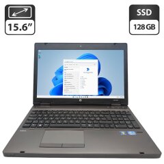 Ноутбук HP ProBook 6570b / 15.6" (1366x768) TN / Intel Core i5-3210M (2 (4) ядра по 2.5 - 3.1 GHz) / 8 GB DDR3 / 128 GB SSD / Intel HD Graphics 4000 / WebCam / DVD-ROM