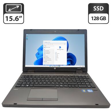 Ноутбук HP ProBook 6570b / 15.6" (1366x768) TN / Intel Core i5-3210M (2 (4) ядра по 2.5 - 3.1 GHz) / 8 GB DDR3 / 128 GB SSD / Intel HD Graphics 4000 / WebCam / DVD-ROM