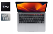Ультрабук Apple MacBook Pro 13 (2022) / 13.3" (2560x1600) IPS / Apple M2 (8 ядер по 2.4 &ndash; 3.5 GHz) / 8 GB DDR5 / 256 GB SSD / Apple M2 Graphics / WebCam / True Tone / Touch Bar / Touch ID / Space Gray