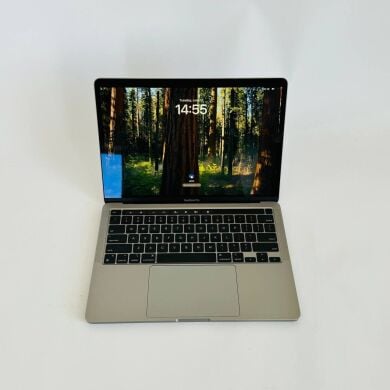 Ультрабук Apple MacBook Pro 13 (2022) / 13.3" (2560x1600) IPS / Apple M2 (8 ядер по 2.4 &ndash; 3.5 GHz) / 8 GB DDR5 / 256 GB SSD / Apple M2 Graphics / WebCam / True Tone / Touch Bar / Touch ID / Space Gray
