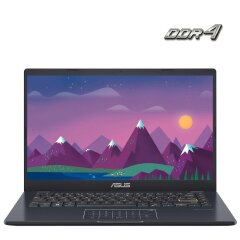 Ультрабук Asus E410MA / 14" (1366x768) TN / Intel Celeron N4020 (2 ядра по 1.1 - 2.8 GHz) / 4 GB DDR4 / 128 GB SSD / Intel UHD Graphics 600 / WebCam / Win 10 Home