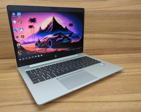 Ультрабук Б-класс HP EliteBook 840 G6 / 14" (1920x1080) IPS / Intel Core i5-8265U (4 (8) ядра по 1.6 - 3.9 GHz) / 16 GB DDR4 / 512 GB SSD / Intel UHD Graphics 620 / TouchID / WebCam / Windows 10