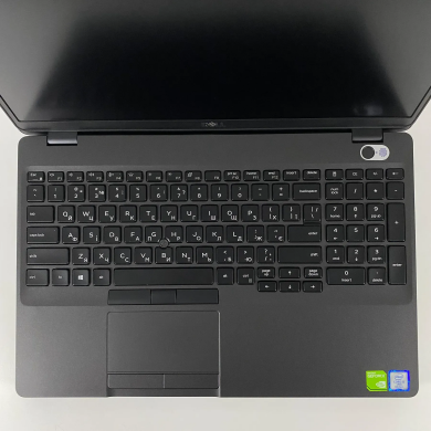 Ультрабук Dell Latitude 5501 / 15.6" (1920x1080) IPS / Intel Core i5-9400H (4 (8) ядра по 2.5 - 4.3 GHz) / 16 GB DDR4 / 256 GB SSD / nVidia GeForce MX150, 2 GB GDDR5, 64-bit / WebCam / TouchID