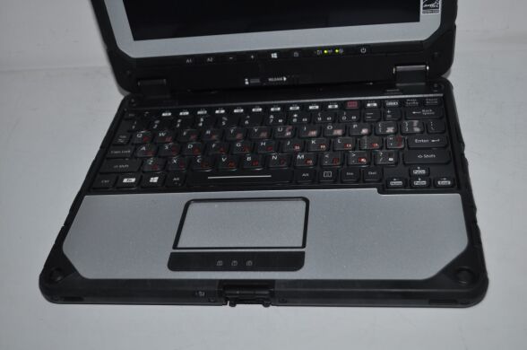 Защищенный нетбук-трансформер Panasonic Toughbook CF-20 MK2 / 10.1" (1920x1200) IPS Touch / Intel Core m5-6Y57 (2 (4) ядра по 1.1 - 2.8 GHz) / 8 GB DDR3 / 120 GB SSD / Intel HD Graphics 615 / WebCam 2 MP + 8 MP / Windows 11 Pro