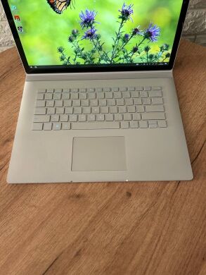 Ігровий ноутбук Б-клас Microsoft Surface Book 2 / 15" (3240x2160) IPS Touch / Intel Core i7-8650U (4 (8) ядра по 1.9 - 4.2 GHz) / 16 GB DDR3 / 512 GB SSD M.2 / nVidia GeForce GTX 1060, 6 GB GDDR5, 192-bit / WebCam