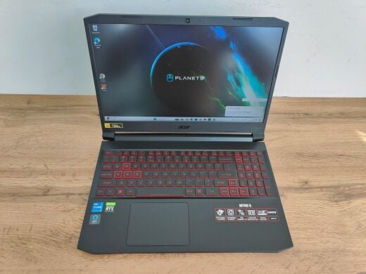 Ігровий ноутбук Б-клас Acer Nitro AN515-57-79TF / 15.6" (1920x1080) IPS / Intel Core i7-11800H (8 (16) ядер по 2.3 - 4.6 GHz) / 16 GB DDR4 / 512 GB SSD / nVidia GeForce RTX 3050 Ti, 4 GB GDDR6, 128-bit / WebCam / Windows 11 Ігровий ноутбук Б-клас Acer Nitro AN515-57-79TF / 15.6" (1920x1080) IPS / Intel Core i7-11800H (8 (16) ядер по 2.3 - 4.6 GHz) / 16 GB DDR4 / 512 GB SSD / nVidia GeForce RTX 3050 Ti, 4 GB GDDR6, 128-bit / WebCam / Windows 11