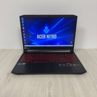 Игровой ноутбук Acer Nitro 5 AN515-57 / 15.6" (2560x1440) IPS / Intel Core i5-11400H (6 (12) ядра по 2.7 - 4.5 GHz) / 32 GB DDR4 / 256 GB SSD NVMe + 1000 GB HDD / nVidia GeForce RTX 3050, 4 GB GDDR6, 128-bit / WebCam Игровой ноутбук Acer Nitro 5 AN515-57 / 15.6" (2560x1440) IPS / Intel Core i5-11400H (6 (12) ядра по 2.7 - 4.5 GHz) / 32 GB DDR4 / 256 GB SSD NVMe + 1000 GB HDD / nVidia GeForce RTX 3050, 4 GB GDDR6, 128-bit / WebCam