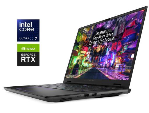 Новый игровой ноутбук Dell Alienware m16 R2 / 16" (2560x1600) IPS / Intel Core Ultra 7 155H (16 (22) ядер по 1.4 - 4.8 GHz) / 16 GB DDR5 / 1000 GB SSD / nVidia GeForce RTX 4060, 8 GB GDDR6, 128-bit / WebCam