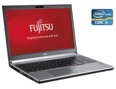 Ноутбук Fujitsu LifeBook E754 / 15.6" (1366x768) TN / Intel Core i5-4210M (2 (4) ядра по 2.6 - 3.2 GHz) / 8 GB DDR3 / 180 GB SSD / Intel HD Graphics 4600 / Win 10