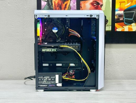 Игровой ПК 1stPlayer Tower / Intel Core i5-9400 (6 ядер по 2.9 - 4.1 GHz) / 32 GB DDR4 / 512 GB SSD / nVidia GeForce RTX 3060, 12 GB GDDR6, 192-bit / 550W / Win 10