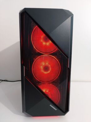 Ігровий ПК GameMax Revolt ARGB Tower / Intel Core i7-7700 (4 (8) ядра по 3.6 - 4.2 GHz) / 32 GB DDR4 / 256 GB SSD M.2 + 480 GB SSD + 500 GB HDD / AMD Radeon RX 570, 8 GB GDDR5, 256-bit / 850W