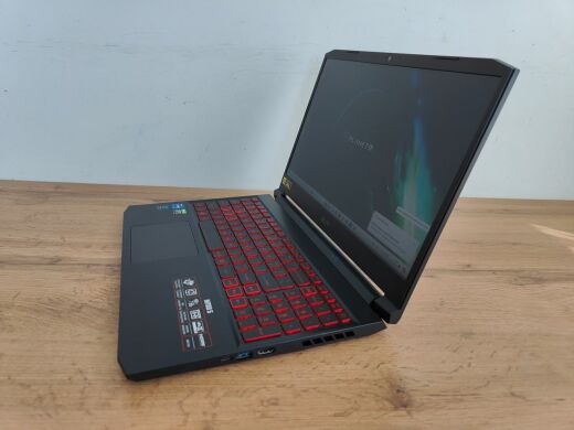Ігровий ноутбук Б-клас Acer Nitro AN515-57-79TF / 15.6" (1920x1080) IPS / Intel Core i7-11800H (8 (16) ядер по 2.3 - 4.6 GHz) / 16 GB DDR4 / 512 GB SSD / nVidia GeForce RTX 3050 Ti, 4 GB GDDR6, 128-bit / WebCam / Windows 11 Ігровий ноутбук Б-клас Acer Nitro AN515-57-79TF / 15.6" (1920x1080) IPS / Intel Core i7-11800H (8 (16) ядер по 2.3 - 4.6 GHz) / 16 GB DDR4 / 512 GB SSD / nVidia GeForce RTX 3050 Ti, 4 GB GDDR6, 128-bit / WebCam / Windows 11