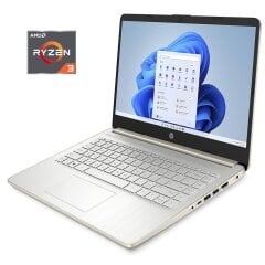 Ультрабук HP 14s-fq1004ua / 14" (1920x1080) IPS / AMD Ryzen 3 5300U (4 (8) ядра по 2.6 - 3.8 GHz) / 8 GB DDR4 / 512 GB SSD / AMD Radeon RX Vega 6 Graphics / WebCam / Win 10 Home