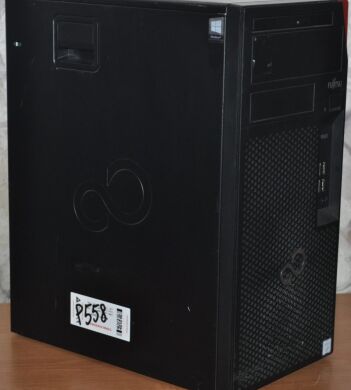 Комп'ютер Fujitsu Esprimo P558 E85 Tower / Intel Core i3-8100 (4 ядра по 3.6 GHz) / 8 GB DDR4 / 120 GB SSD / Intel UHD Graphics 630 / DVD-ROM / Windows 11 Pro