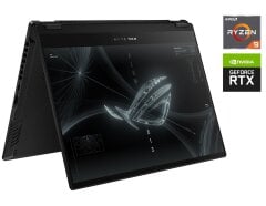 Игровой ультрабук-трансформер Asus Rog Flow x13 GV301QE / 13.3" (1920x1080) IPS Touch / AMD Ryzen 9 5900HS (8 (16) ядер по 3.0 - 4.6 GHz) / 16 GB DDR4 / 1000 GB SSD / nVidia GeForce RTX 3050 Ti, 4 GB GDDR6, 128-bit / WebCam