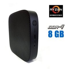 Неттоп HP t540 Thin Client USFF / AMD Ryzen Embedded R1305G (2 (4) ядра по 1.5 - 2.8 GHz) / 8 GB DDR4 / 512 GB SSD M.2 / AMD Radeon Vega 3 Graphics / 45W / WiFi
