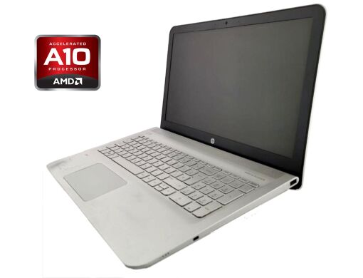 Ультрабук HP Envy 3165NGW / 15.6" (1920x1080) TN / AMD A10-8700P (4 ядра по 1.8 - 3.2 GHz) / 8 GB DDR4 / 240 GB SSD + 320 GB HDD / AMD Radeon R6 / WebCam / Win 10 Pro