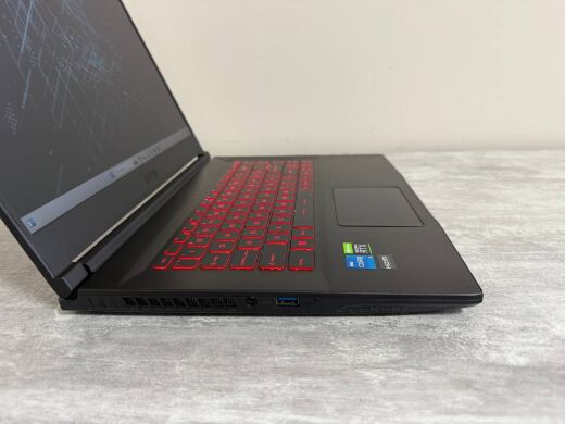Игровой ноутбук MSI GF63 Thin 11UC / 15.6" (1920x1080) IPS / Intel Core i5-11400H (6 (12) ядер по 2.7 - 4.5 GHz) / 16 GB DDR4 / 512 GB SSD / nVidia GeForce RTX 3050, 4 GB GDDR6, 128-bit / WebCam / Win 11 Home