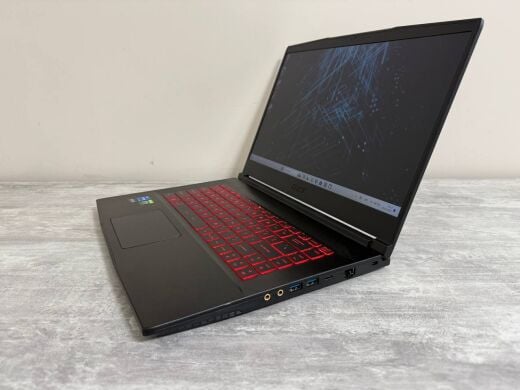 Игровой ноутбук MSI GF63 Thin 11UC / 15.6" (1920x1080) IPS / Intel Core i5-11400H (6 (12) ядер по 2.7 - 4.5 GHz) / 16 GB DDR4 / 512 GB SSD / nVidia GeForce RTX 3050, 4 GB GDDR6, 128-bit / WebCam / Win 11 Home