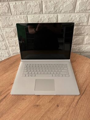 Ігровий ноутбук Б-клас Microsoft Surface Book 2 / 15" (3240x2160) IPS Touch / Intel Core i7-8650U (4 (8) ядра по 1.9 - 4.2 GHz) / 16 GB DDR3 / 512 GB SSD M.2 / nVidia GeForce GTX 1060, 6 GB GDDR5, 192-bit / WebCam
