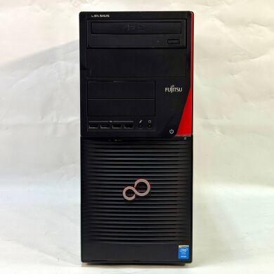 Рабочая станция Fujitsu Celsius W530 Workstation Tower / Intel Xeon E3-1246 v3 (4 (8) ядра по 3.5 - 3.9 GHz) / 16 GB DDR3 / 240 GB SSD + 1000 GB HDD / nVidia Quadro 600, 1 GB GDDR3, 128-bit / DVD-ROM / 380W